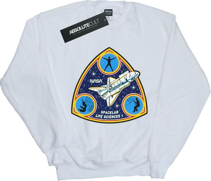 Actual product image Nasa Boys Classic Spacelab Life Science Sweatshirt (152, 158)