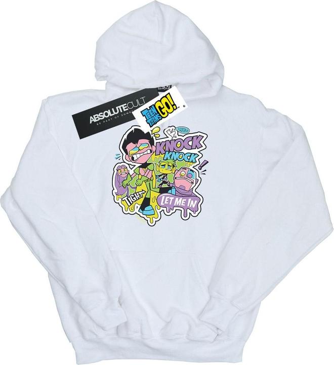 Immagine prodotto Teen Titans Go Knock Knock Felpa con Cappuccio Donna (S)