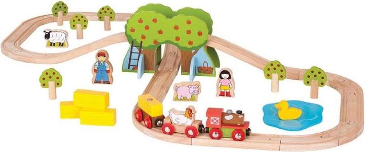 Actual product image Bigjigs Farm train set