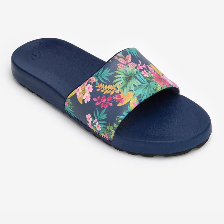 Produktbild Olaian Strandsandalen Damen 550 Bora marineblau (37)