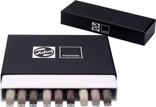 Image du produit Talens Set de 9 feutres Pantone gris chaud (3 mm)