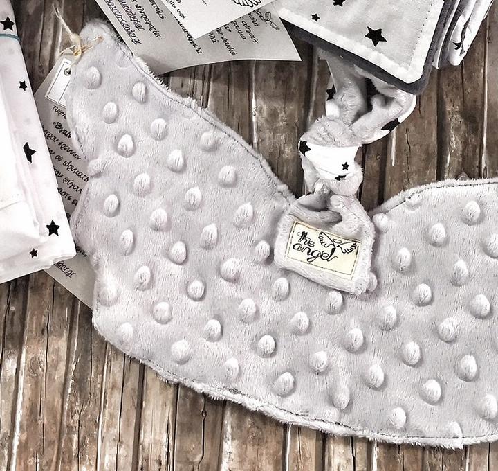 Image du produit Baby-Nest The Angel Nuscheli Aile Grey