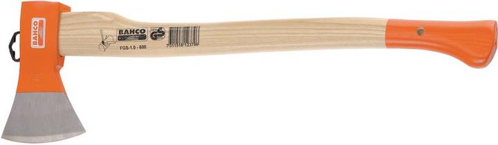 Actual product image Bahco Felling axe with curved ash handle, 600 mm, 1.5 kg