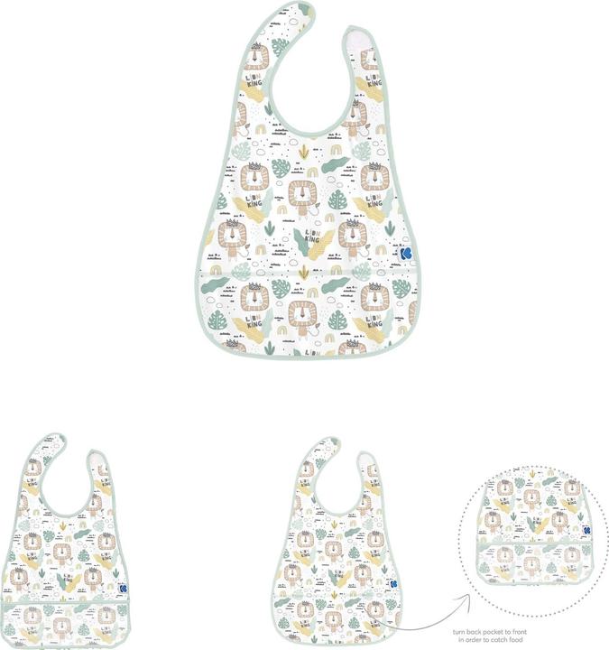 Actual product image Kikkaboo Baby bib Savanna EVA material (4 months)