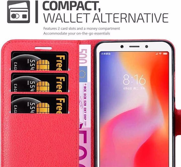 Produktbild Cadorabo Book mit Standfunktion Cover (Xiaomi Redmi 6)