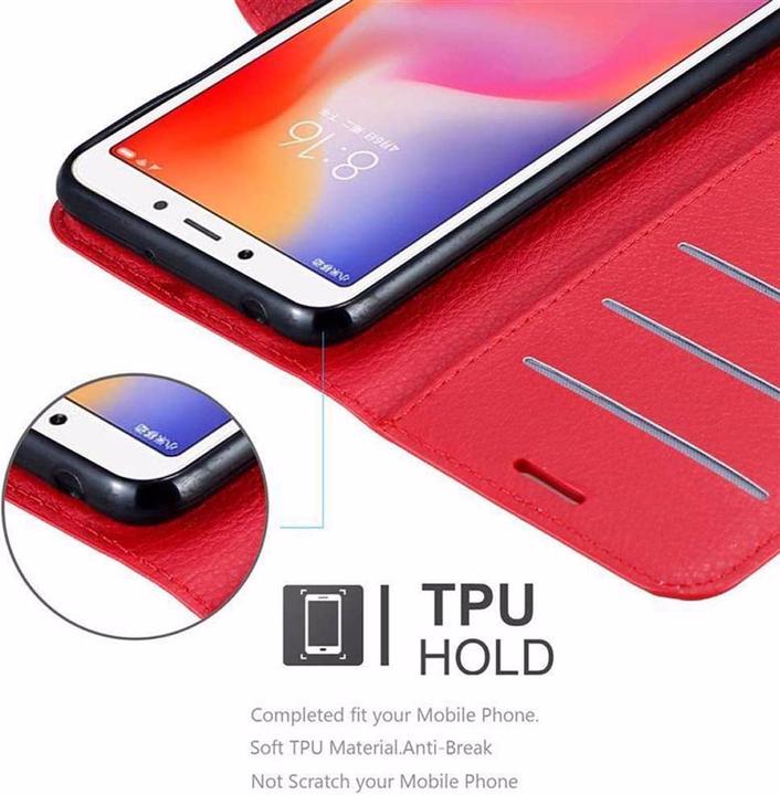 Produktbild Cadorabo Book mit Standfunktion Cover (Xiaomi Redmi 6)