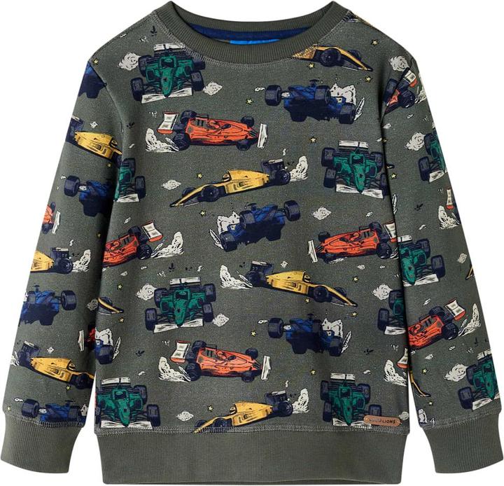 VidaXL Kinder-Sweatshirt Khaki 104,Material: 95 % Baumwolle. 5 (104)