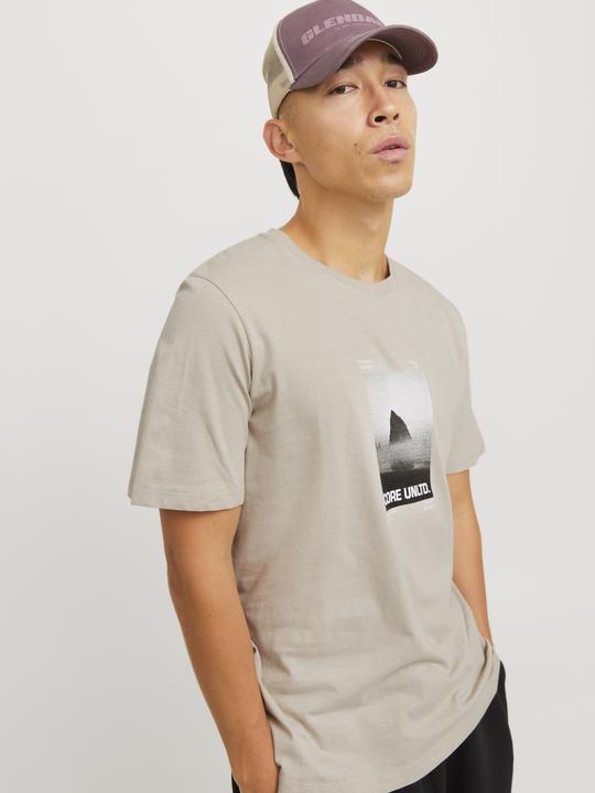 Actual product image Jack & Jones Printed round neck T-shirt T-shirt (M)