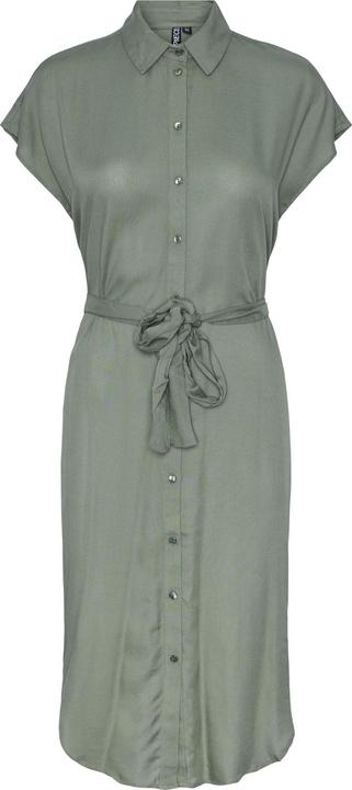 Actual product image Pieces Print blouse dress (S)