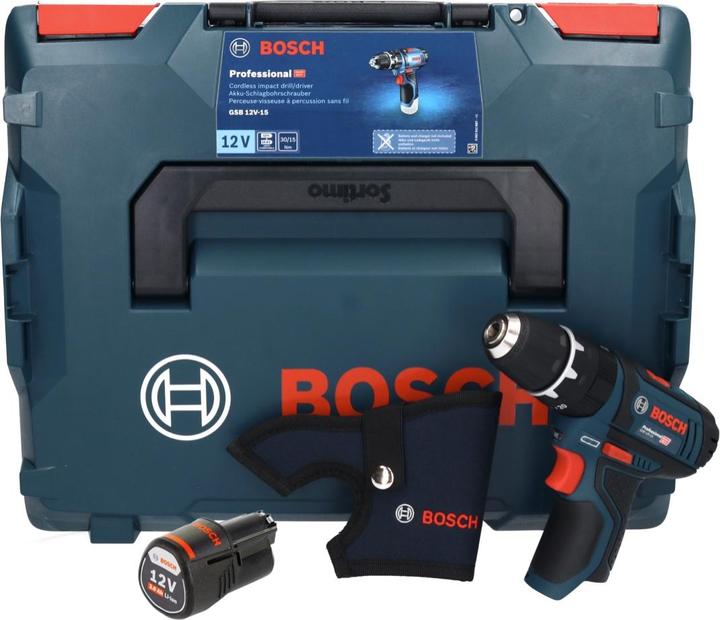 Immagine prodotto Bosch Professional GSB 12V-15 (Batteria ricaricabile)