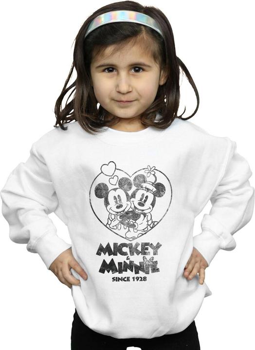 Image du produit Disney - Sweat MICKEY AND MINNIE MOUSE SINCE - Fille (152, 158)