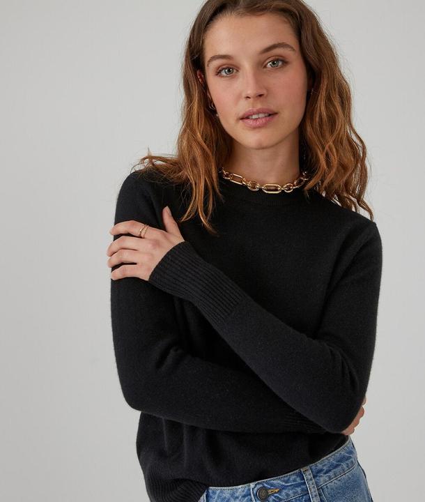 Produktbild La Redoute Collections Pullover runder Ausschnitt Feinstrick in Kaschmir (XL)