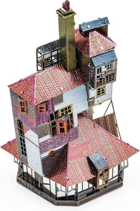Actual product image Metal Earth Harry Potter The Burrow in Color