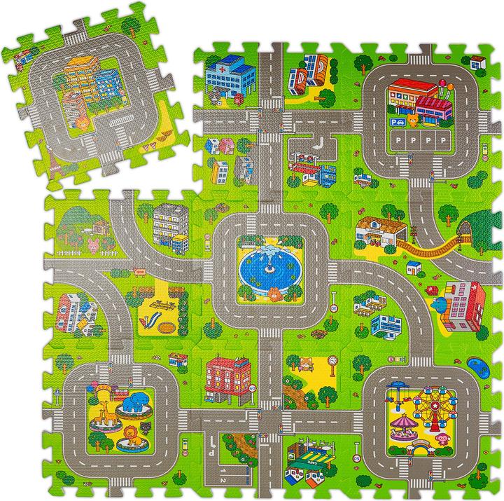 Immagine prodotto Relaxdays Strada con animali (31 x 31 x 1 cm)