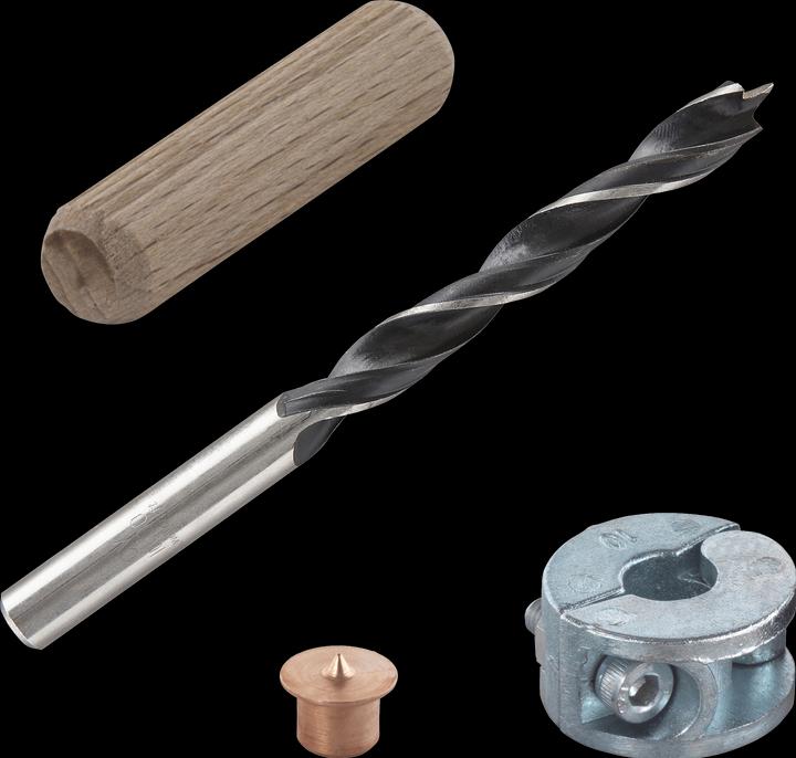 Produktbild wolfcraft Dübel-Set, Ø 10 mm, 25-tlg. (25 Stk.)
