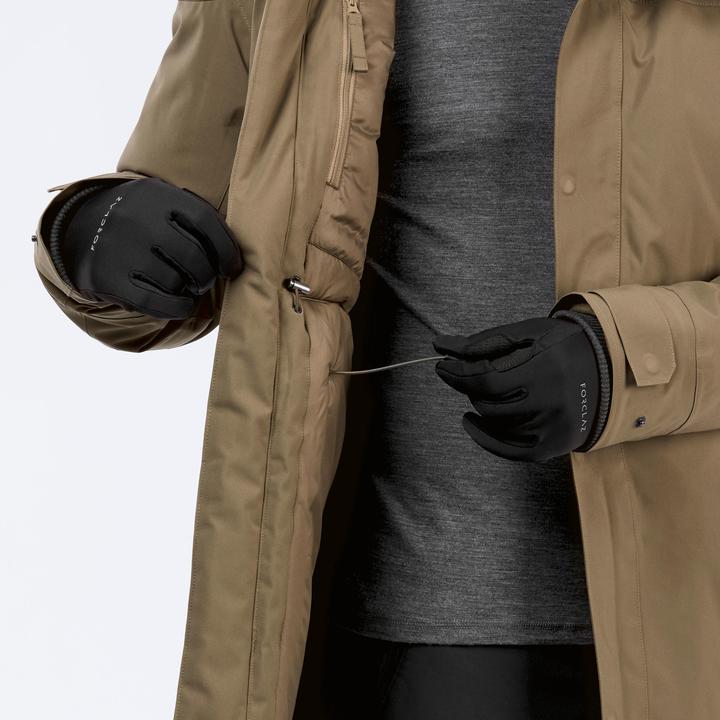 Image du produit Quechua Parka hiver homme chaud jusqu'à -10°C étanche randonnée hivernale - SH500 bleu (L)