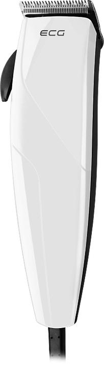 Image du produit ECG ZS 1020 Tondeuse à cheveux Baltas avec cordon, Nerūdijantis plienas lames fixes et mobiles, 6 sabots
