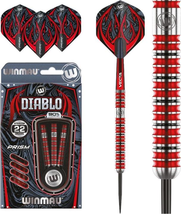 Actual product image Winmau Diablo 90% 1480-22g Stone Dart (22 g)