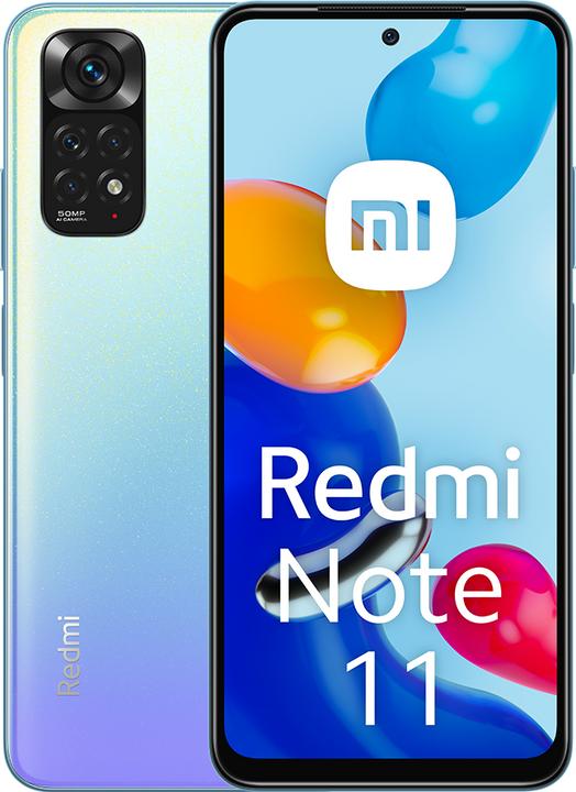 Produktbild Xiaomi Redmi Note 11 (64 GB, Star Blue, 6.43", Dual SIM, 50 Mpx, 4G)