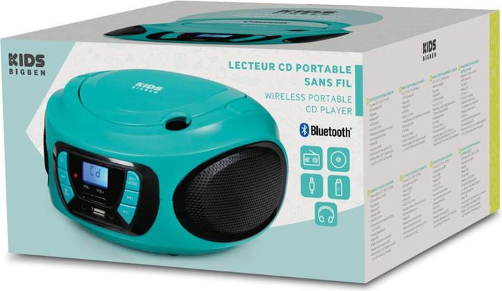 Produktbild Bigben Tragbares CD/Radio CD62 USB/BT (UKW, FM, Bluetooth)
