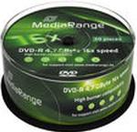 Actual product image MediaRange DVD-R 4.7GB, 50 spindle (50 x)