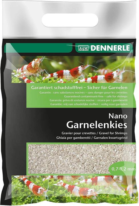 Image du produit Dennerle Nano gravier p.crevettes 2kg (Eau douce)