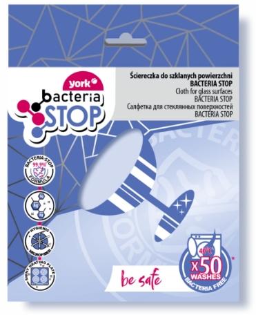 Produktbild York Microfiber Glass Cloth Bacteria Stop (1 Stk.)