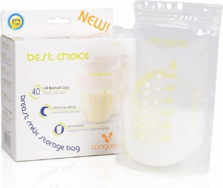 Produktbild Moni Cangaroo Milchbeutel 40 + 4 Stück