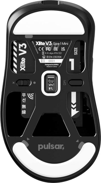 Produktbild Pulsar Gaming Gears Xlite V3 - Mini Size 1 (Kabellos, Kabelgebunden)
