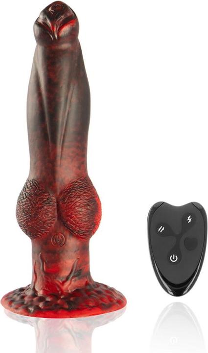 Epic Prometheus Dildo Titan In Flames Télécommande Rechargeable