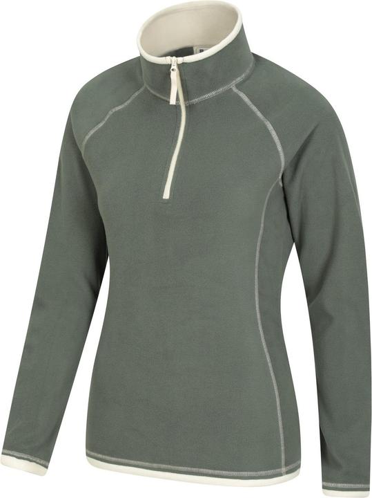 Actual product image Mountain Warehouse Womens/Ladies Montana Half Zip Fleece Top (30)
