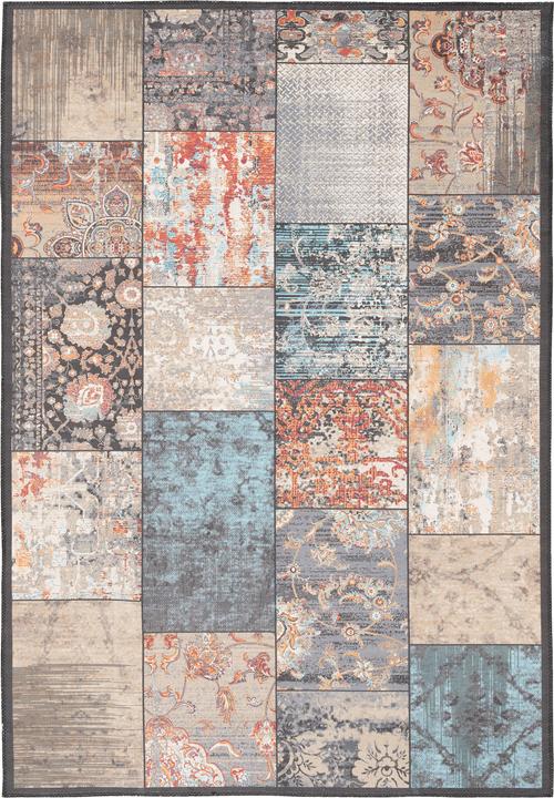 Produktbild Pergamon Vintage Designerteppich Finesse Barock Patchwork (80 x 250 cm)