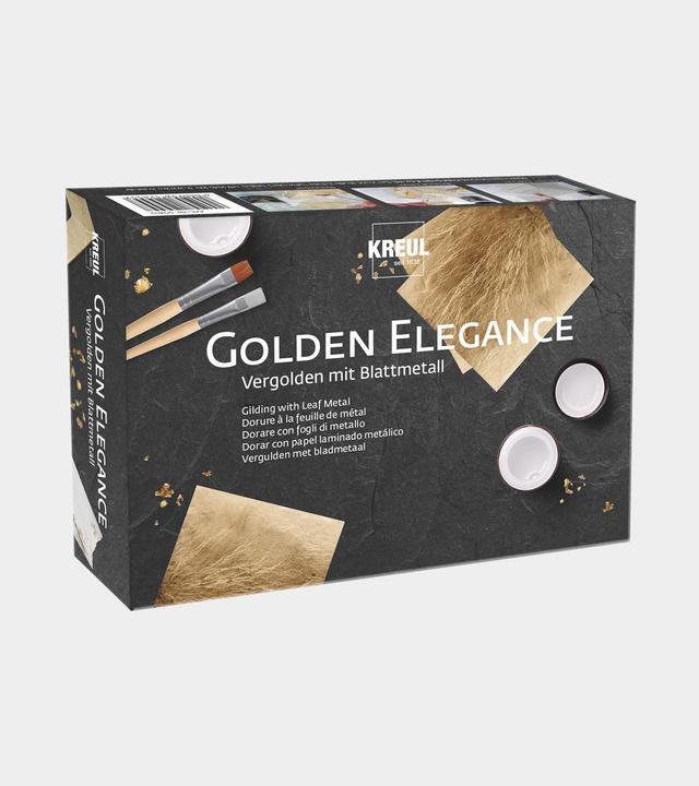 Productafbeelding Kreul Vergulden met Blad Metaal Set (Goud, 50 ml)
