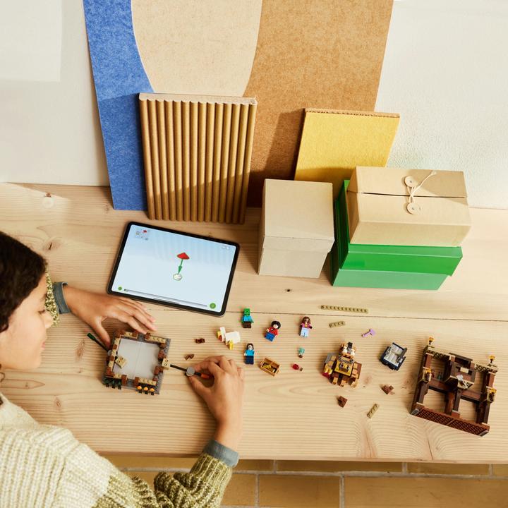 Produktbild LEGO Waldanwesen mit Boxring (21272, LEGO Minecraft)