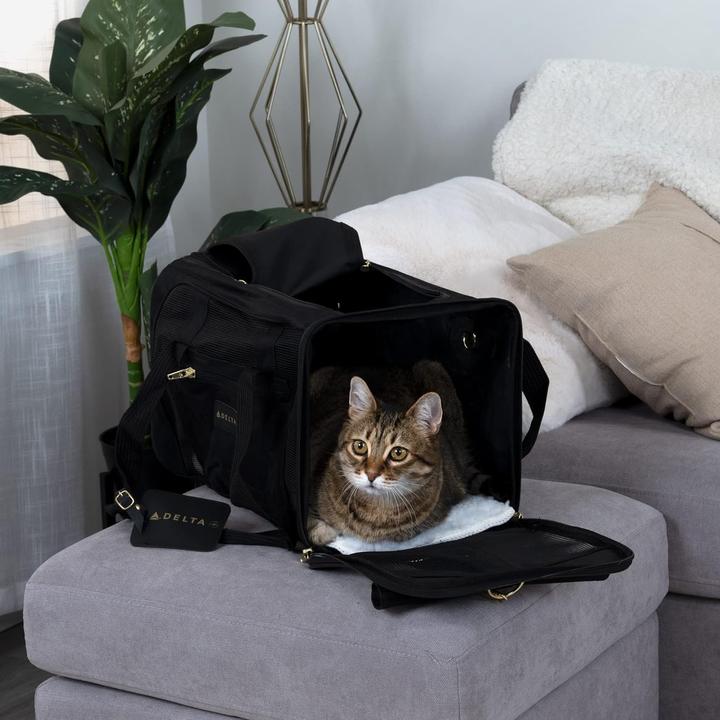 Actual product image Sherpa Carrier bag (Cat, Dog, Safety closure, Breathable, Washable, Foldable)