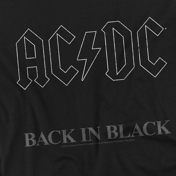 Actual product image AC/DC Mens Back In Black T-Shirt (XXL)