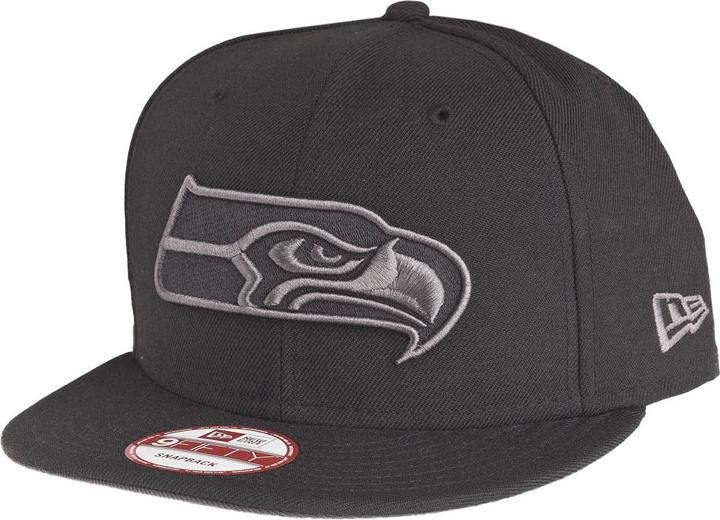 New Era 9Fifty Snapback Cap - Seattle Seahawks Schwarz