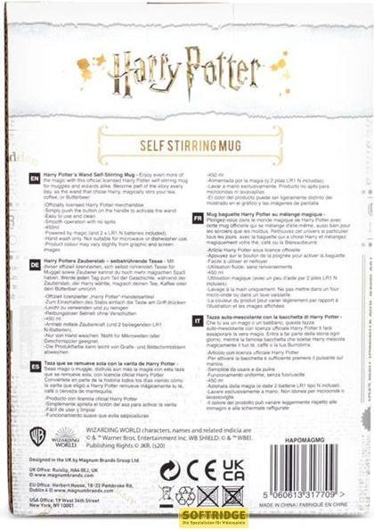 Actual product image Thumbs Up Harry Potter Magic Stirring Mug (450 ml, 1 x)