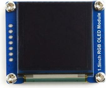 Image du produit WaveShare Module d'affichage OLED RGB 128x128 1.5inch SPI
