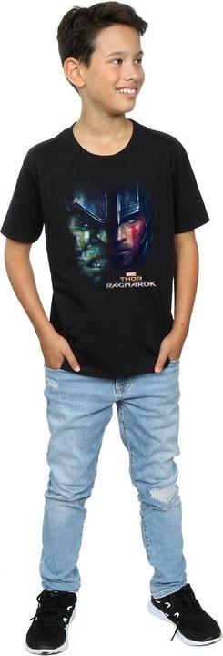 Produktbild Universal Textiles Jungen Hulk TShirt mit geteiltem Gesicht aus Baumwolle (152, 158)