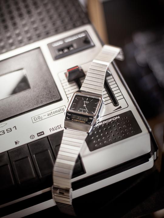 Image du produit Casio Vintage Edgy (Chronographe, 32 mm)
