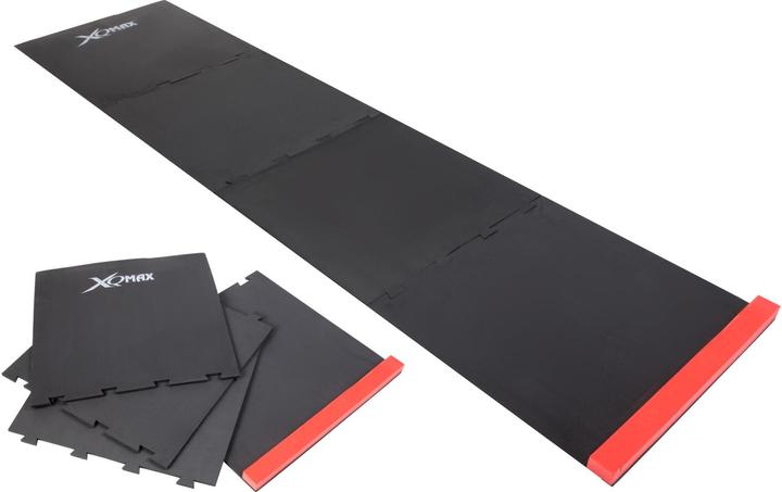 XQ Max Puzzle Dartmatte mit Anschlag 237 cm