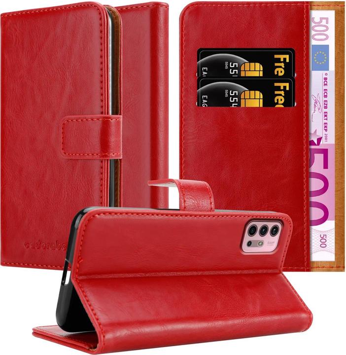 Actual product image Cadorabo Luxury Book Cover (Motorola Moto G10, Motorola Moto G30)