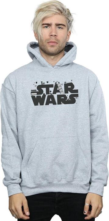 Produktbild Star Wars Minimalist Logo Kapuzenpullover (S)
