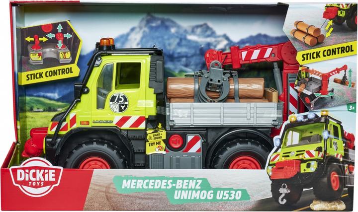 Immagine prodotto Dickie Mercedes Benz Unimog U530 per i lavori forestali