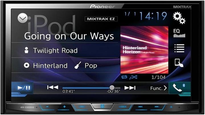 Actual product image Pioneer AVH-X5800DAB incl. DAB aerial