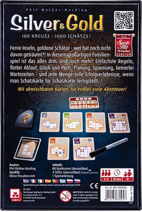 Actual product image NSV Silver Gold (German)