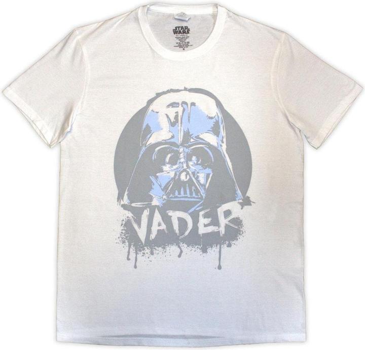 Immagine prodotto Star Wars Maglietta Darth Vader Vernice a Spruzzo Adulto Unisex (L)