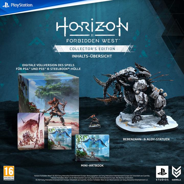 Produktbild Sony Horizon Forbidden West Collectors Edition (PS5, PS4, EN)
