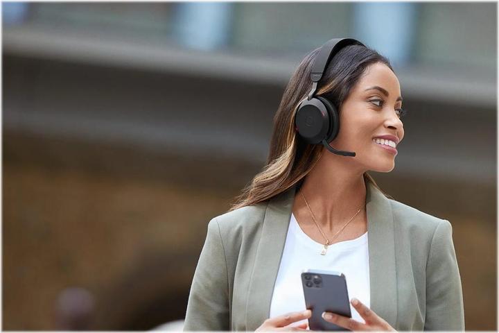 Actual product image Jabra Evolve2 75 UC Stereo (Wireless, USB-C)
